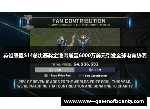 英雄联盟S14总决赛奖金池激增至6000万美元引发全球电竞热潮